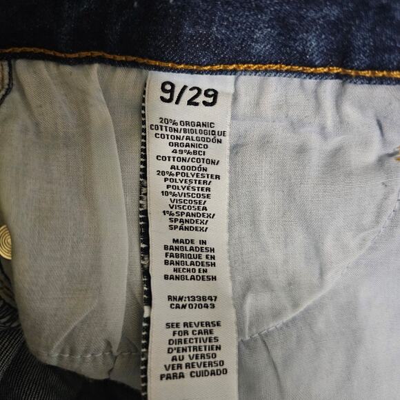 Ariya Stretch Jean Shorts Women's Size 9/29 - Picture 5 of 6